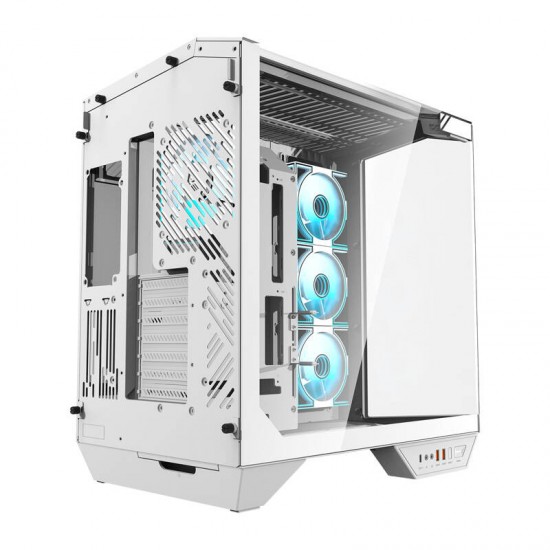 Darkflash DY470 θήκη υπολογιστή (λευκό) + 4 ανεμιστήρες