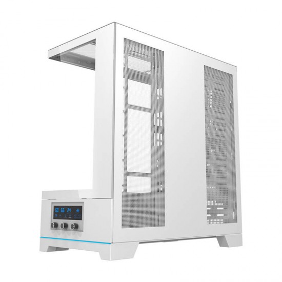 Darkflash DY451 PRO κουτί υπολογιστή (λευκό) + 1 ανεμιστήρας
