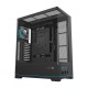 Darkflash DY451L PRO θήκη υπολογιστή με ανεμιστήρα (μαύρο)