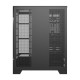 Darkflash DY451L PRO θήκη υπολογιστή με ανεμιστήρα (μαύρο)