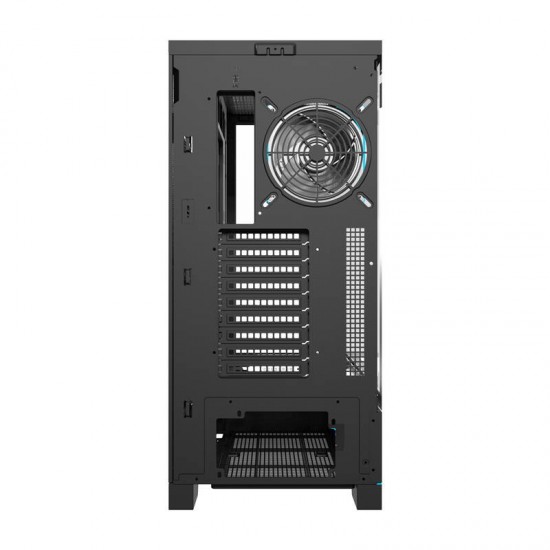 Darkflash DY451L PRO θήκη υπολογιστή με ανεμιστήρα (μαύρο)