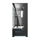 Darkflash DY451L PRO θήκη υπολογιστή με ανεμιστήρα (μαύρο)