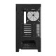 Darkflash DY451 κουτί υπολογιστή χωρίς ανεμιστήρες (μαύρο)