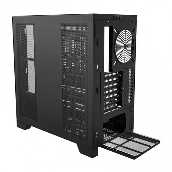 Darkflash DY451 κουτί υπολογιστή χωρίς ανεμιστήρες (μαύρο)