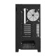 Darkflash DY450 θήκη υπολογιστή χωρίς ανεμιστήρες (μαύρο)