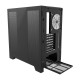 Darkflash DY450 θήκη υπολογιστή χωρίς ανεμιστήρες (μαύρο)