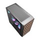 Darkflash DS900WD θήκη υπολογιστή (μαύρο) + 4 ανεμιστήρες