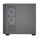 Darkflash DS900WD θήκη υπολογιστή (μαύρο) + 4 ανεμιστήρες