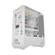Darkflash DY460 θήκη υπολογιστή (λευκό) + 4 ανεμιστήρες ARGB