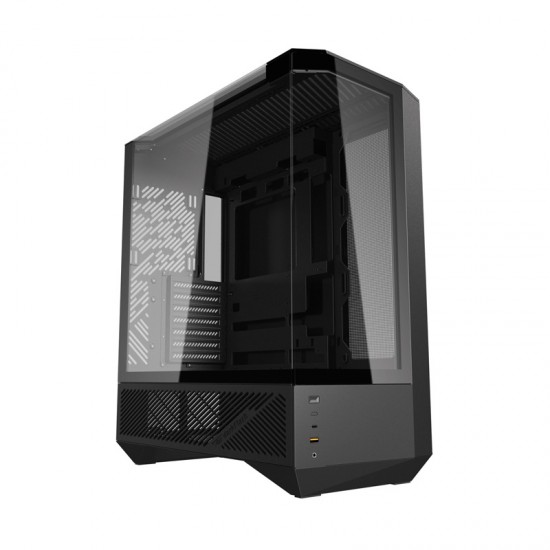 Darkflash DY460 θήκη υπολογιστή (Μαύρο) + 4 ανεμιστήρες ARGB