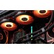 Θήκη υπολογιστή Darkflash F1 (Μαύρο) + 6 ανεμιστήρες ARGB