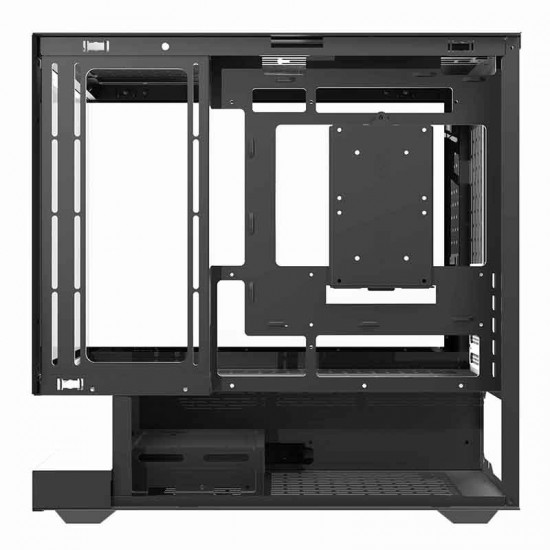 Θήκη υπολογιστή Darkflash F1 (Μαύρο) + 6 ανεμιστήρες ARGB