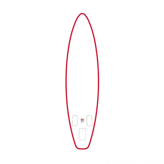 FunWater SUP paddleboard SUPFW69C 3,35m (κόκκινο-άσπρη)