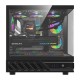 Θήκη υπολογιστή DarkFlash DS950V με οθόνη (μαύρη) + 6 ανεμιστήρες