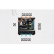 Θήκη υπολογιστή DarkFlash DS950V με οθόνη (μαύρη) + 6 ανεμιστήρες