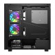 Θήκη υπολογιστή DarkFlash DS950V με οθόνη (μαύρη) + 6 ανεμιστήρες