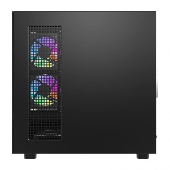 Θήκη υπολογιστή DarkFlash DS950V με οθόνη (μαύρη) + 6 ανεμιστήρες