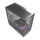 Θήκη υπολογιστή DarkFlash DS950V με οθόνη (μαύρη) + 6 ανεμιστήρες
