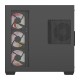 Θήκη υπολογιστή DarkFlash C280 (μαύρη) + 7 ανεμιστήρες