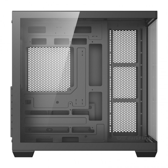 Θήκη υπολογιστή DarkFlash C280 (μαύρη) + 7 ανεμιστήρες