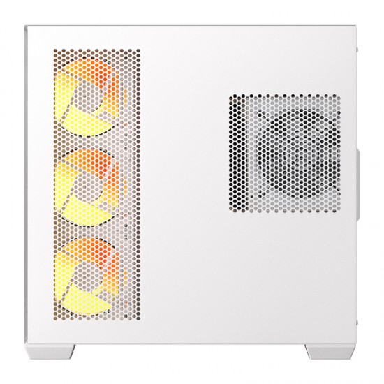 Θήκη υπολογιστή DarkFlash C280 (λευκή) + 7 ανεμιστήρες
