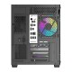 Θήκη υπολογιστή DarkFlash B275 PRO (μαύρη) + 6 ανεμιστήρες