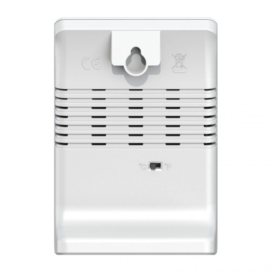BALDRTHERM B0590TH-V6 Θερμοϋγρόμετρο με ηλιακή τροφοδοσία και μεγάλη οθόνη