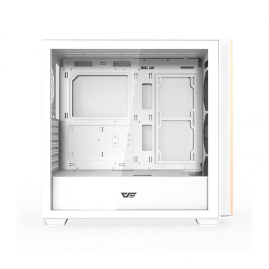 Darkflash DS900WS ATX περίπτωση υπολογιστή χωρίς ανεμιστήρες (Λευκό)