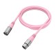 Καλώδιο Fifine XLR L9C, 180 εκ. (Ροζ)