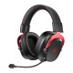 Ακουστικά gaming QCY Heroad VT200 (μαύρα και κόκκινα)