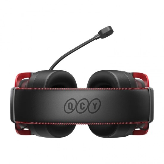 Ακουστικά gaming QCY Heroad VT200 (μαύρα και κόκκινα)