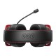 Ακουστικά gaming QCY Heroad VT200 (μαύρα και κόκκινα)