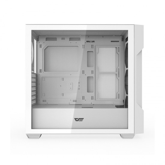Darkflash DS900 Mesh computer case χωρίς ανεμιστήρες (Λευκό)