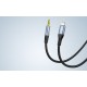 Cable VFAN L05 Lightning to mini jack 3.5mm AUX, 1m (gray)