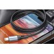 Cable VFAN L05 Lightning to mini jack 3.5mm AUX, 1m (gray)