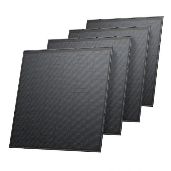 4x Φωτοβολταϊκό πάνελ EcoFlow 250W Άκαμπτος σχεδιασμός