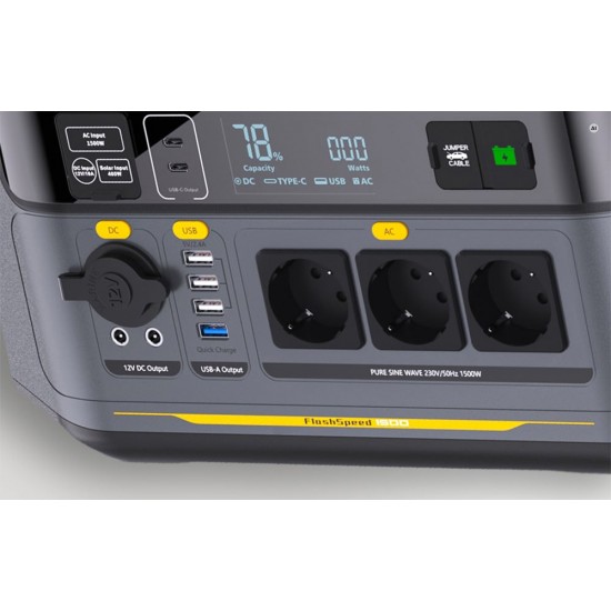 Φορητός σταθμός τροφοδοσίας VTOMAN FlashSpeed1500 1500 W