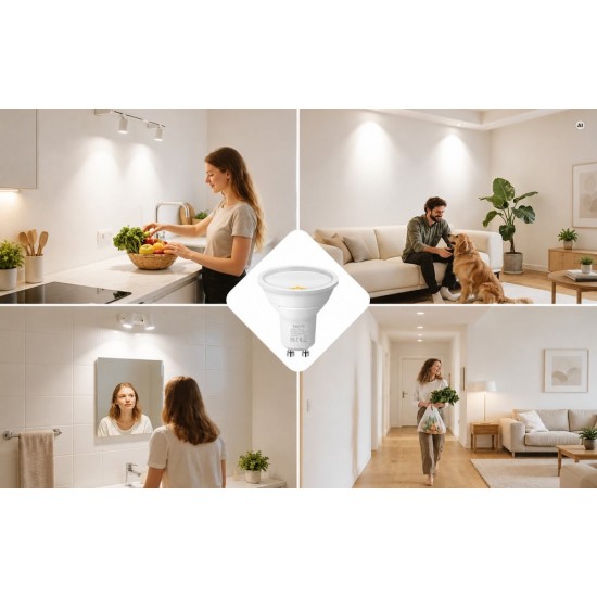 Λαμπτήρας LED LEPRO 200086-NW GU10 5 τεμ.