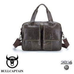 Bull Captain® Δερμάτινος χαρτοφύλακας 10,0LT GWB-042 Καφέ