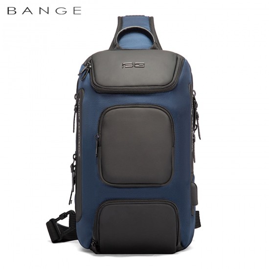 Bange® Τσαντάκι ώμου χιαστί 9LT 7086 Μπλέ