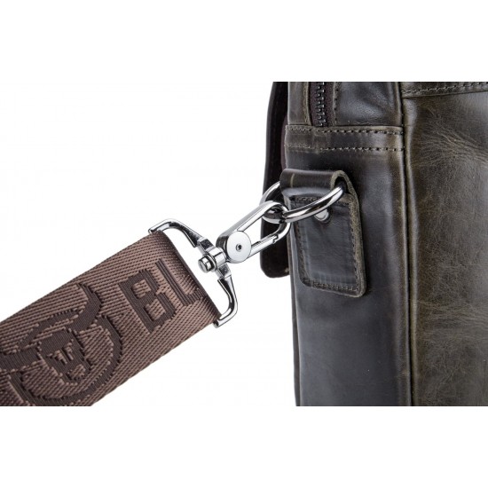 Bull Captain® Δερμάτινος χαρτοφύλακας 10,0LT GWB-042 Καφέ