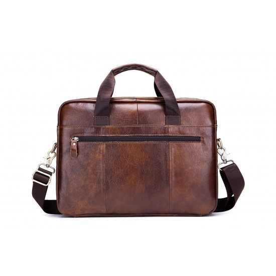 Bull Captain® Δερμάτινος χαρτοφύλακας 10,0LT GWB-044 Καφέ