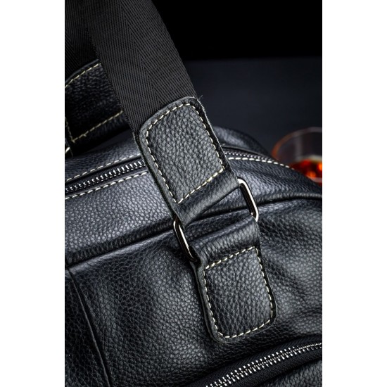 Bull Captain® Δερμάτινος χαρτοφύλακας 19,0LT GWB-047 Μαύρος