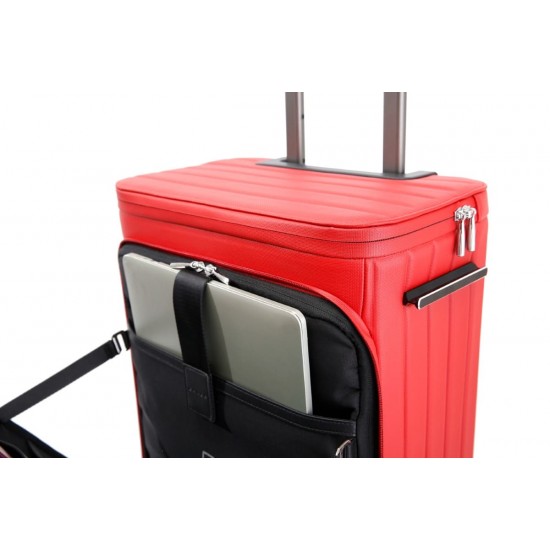 Bange® Βαλίτσα Premium Collection Laptop χειραποσκευή καμπίνας 53LT YL200 Κόκκινο 25122002