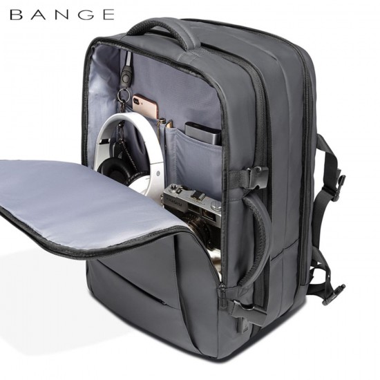Bange® Σακίδιο πλάτης Σακβουαγιάζ Χειραποσκευή 45LT Laptop 17,3” 1908 Γκρί