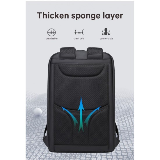 Bange® Σακίδιο πλάτης 24LT Laptop 15,6” 2517 Mαύρο