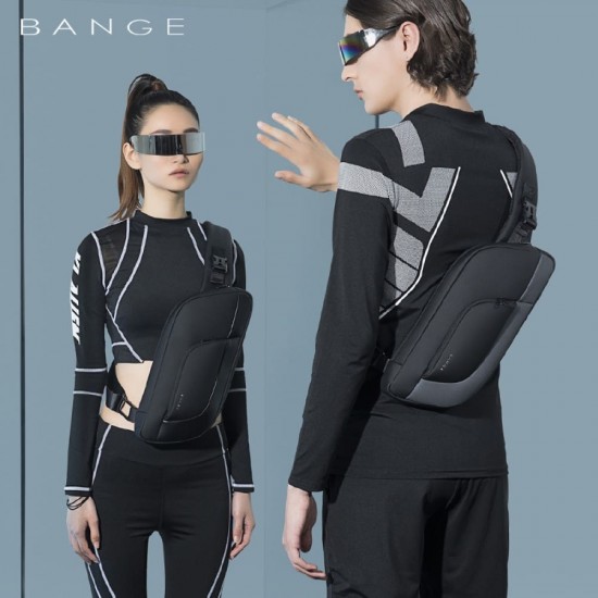 Bange® Τσαντάκι ώμου χιαστί 2,5LT 7312 Μαύρο