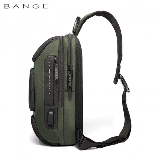 Bange® Τσαντάκι ώμου χιαστί 9LT 7086 Χακί