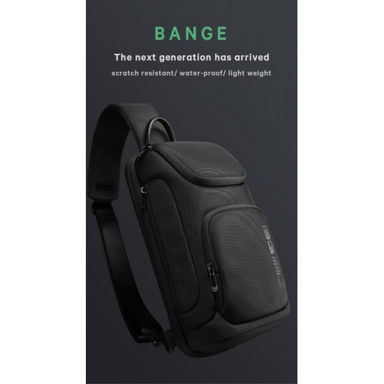 Bange® Τσαντάκι ώμου χιαστί 6,5LT 7565 Μαύρο