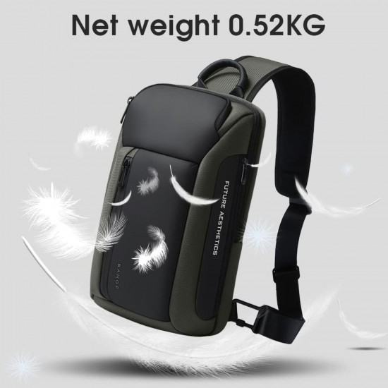Bange® Τσαντάκι ώμου χιαστί 7,8LT 7566 Χακί